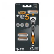 BIC - RASOIR + LAMES BIC HYBRID 3 OU 5 LAMES.