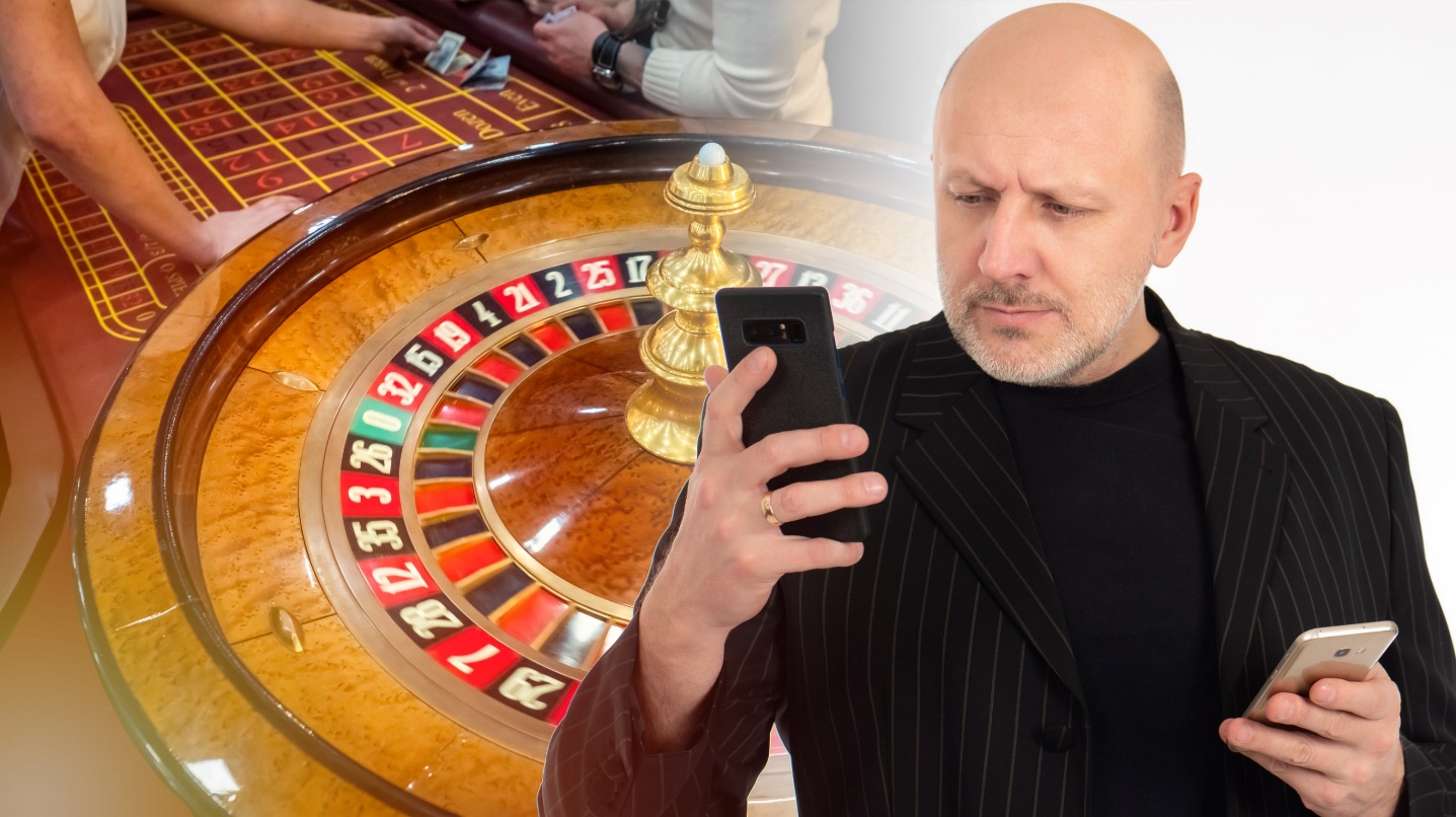 roulette et smartphone