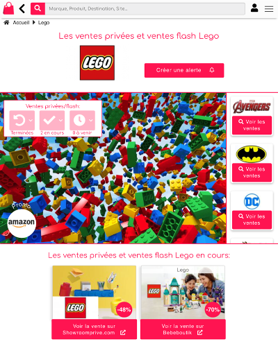 Les nouveaux sites partenaires d'Espace-ventes-privees.fr